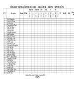 tong hop diem lop 3B