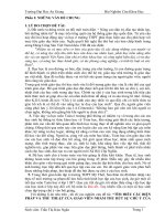 Tìm hiểu các biện pháp và thủ thuật của giáo viên nhằm thu hút sự chú ý của học sinh vào bài giảng môn sinh học ở lớp 11b2 trường thpt mỹ thới