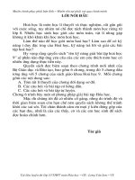 Đề cương ôn thi lớp 10 THPT