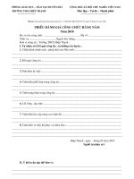 NHAN XET, DANH GIA,, XEP LOAI GIAO VIEN KHONG DUNG LOP