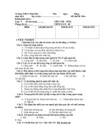 de thi sinh hoc ki II