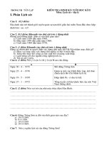 Ôn tập LS và ĐL cuối kì II.