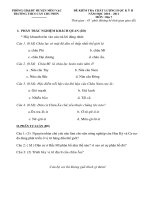 de thi   dap an hoc ki II dia 7  Pao