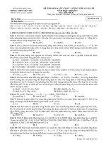 de thi thu THPT Vtri lan 3