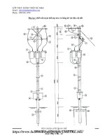 kết cấu trạm biến áp và chi tiết vật tư