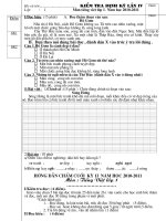 DE KIEM TRA CUOI NAM Tieng viet 1