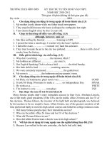 đề thi thử vào lớp 10 năm 2011 2012 lần 1