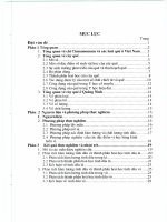 Góp phần nghiên cứu đặc điểm thực vật và thành phần hóa học tinh dầu quế quảng ninh
