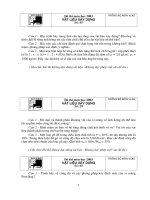 56 Đề thi môn học Vật liệu xây dựng