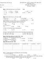 Đề khảo sát toán 5  cuối kỳ II .doc