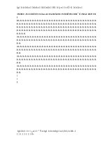 đồ án tính toán động cơ đốt trong