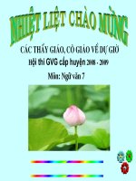 Ngữ văn 7  Ý nghĩa văn chương