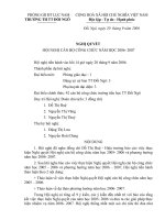 Nghị quyết Hội nghị CBCC