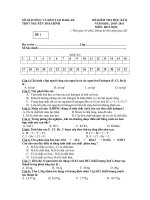 de thi hoc ki II hoa 10 cb