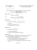 De thi + Dap an vao 10 Phu tho