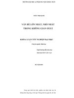 Khoá luận tốt nghiệp một số tính chất địa phương của đường cong 