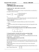 tai lieu on thi vao lop 10 mon vat ly