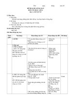 Giáo án Tin học Tiểu học dạy trong hè