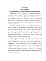 LV   Syntactical, semantic, and stylistic structures in English and Laos newspaper discourses in terms of headlines