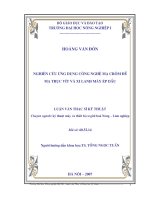 nghiên cứu ứng dụng công nghệ mạ crôm để mạ trục vít và xi lanh máy ép dầu