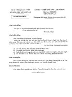 de thi van vao  lop 10