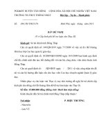 Đề nghị nhận tiền học phí