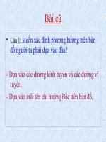 KÍ HIỆU BẢN ĐỒ
