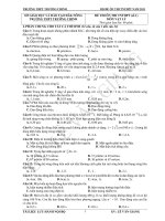 Bộ đề ôn thi TN năm 2011( Lưu hành nội bộ)