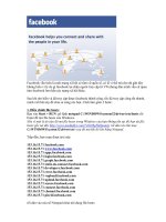 Cách vào facebook đơn giản dành cho mọi mạng