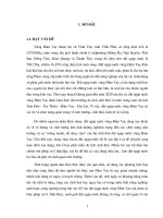 Nghiên cứu hiện trạng quản lí và sử dụng đất ngập nước vùng Đầm Vạc, thị xã Vĩnh Yên, tỉnh Vĩnh Phúc