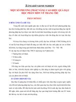 sang kien kinh nghiem. THCS