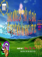 BÀI GIẢNG MÔN ÂM NHẠC