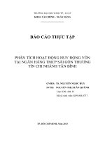 phân tích hoạt động huy động vốn  tại ngân hàng tmcp sài gòn thương tín chi nhánh tân bình