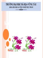 chế biến thực phẩm