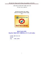 Bài tập lớn mạng truyền thông công nghiệp và SCADA
