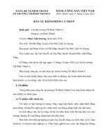 BẢNG TỰ PHÊ ĐẢNG VIÊN MỚI