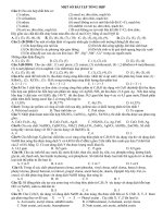 MỘT SÔ BÀI TẬP TỔNG HỢP   TIẾP