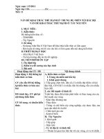 GA Ôn TN có Mục tiêu từng tiết( 11  12)