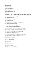 Phân tích hoạt động tín dụng cá nhân tại ngân hàng TMCP Công Thương Việt Nam chi nhánh 7 Tp. Hồ Chí Minh