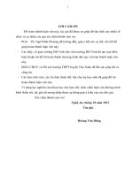 Một số giải pháp quản lý hoạt động giáo dục ngoài giờ lên lớp ở các trường trung học phổ thông huyện Thọ Xuân, tỉnh Thanh Hóa