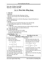 Đại số 7: Tiết 54: Hai đơn thức đồng dạng