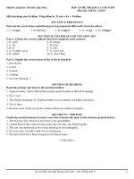 dap an  anh van 9 de kscl nam 2010 2011 phong thanh chuong