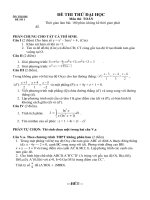 DE THI MAU DAI HOC KHOI B NAM 2011