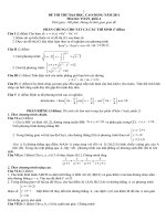 DE MAU VA DAP AN DAI HOC KHOI A,B,D MON TOAN 2011