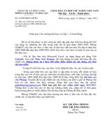 Hướng dẫn báo cáo HS bỏ học 5 năm