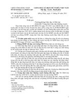 Cấu trúc đề thi tuyển lớp 10 (Toán Văn)