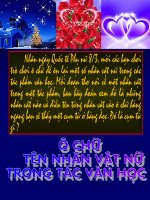 Trò chơi Ô chữ Văn học