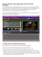 Cách làm video chuyên nghiệp với proshow producer