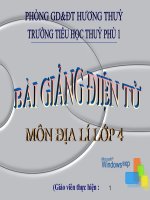 Thành phố Cần Thơ Địa lí Lớp 4