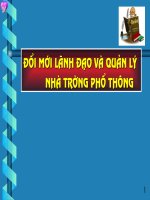 Lập kế hoạch chiến lược trường phổ thông